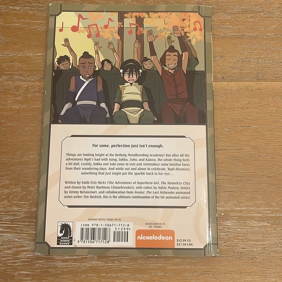 Avatar: The Last Airbender Graphic Novel: Toph Beifong’s Metalbending Academy - Picture 2 of 2